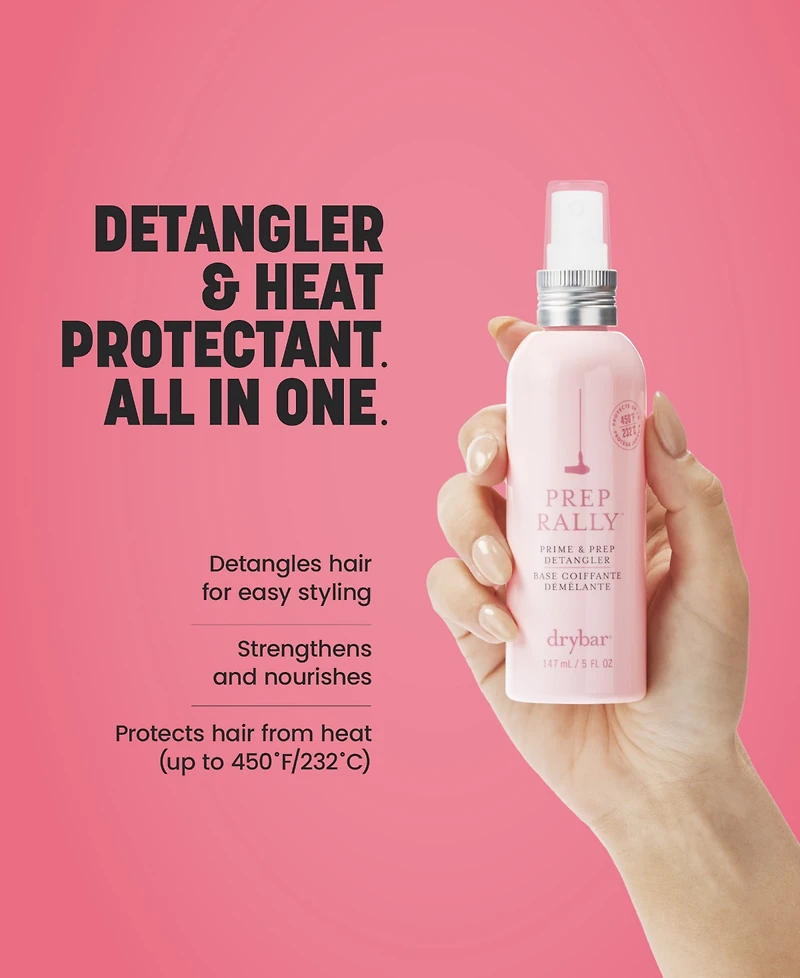 Drybar Prep Rally Prime & Prep Detangler
