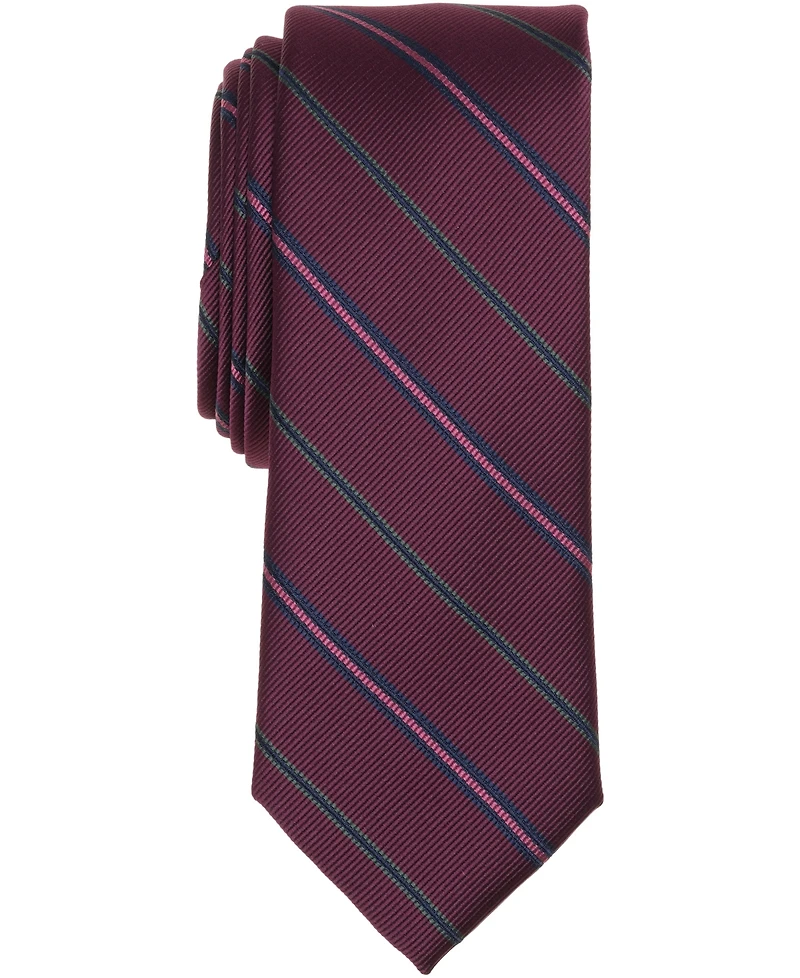 Bar Iii Men's Montrose Stripe Pattern Tie, Macy's Exclusive
