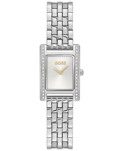 Hugo Boss Women's Lucy Precious Quartz Basic Mini Stainless Steel Watch, 18.50mm