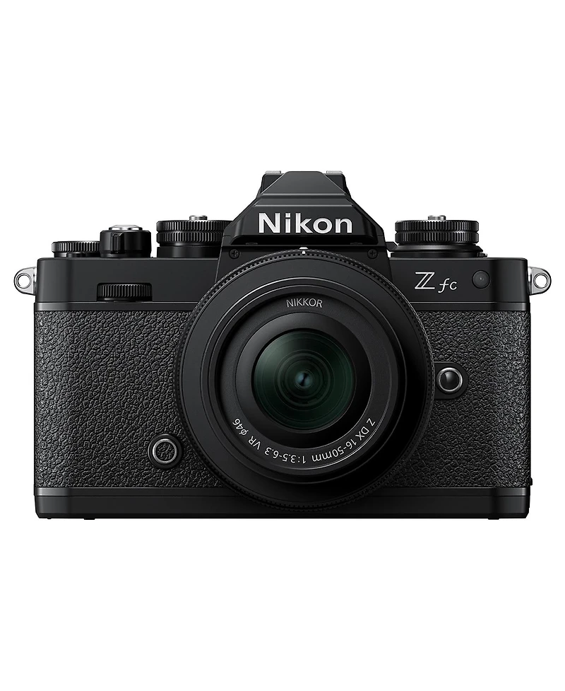 Nikon Z fc 20.9MP Dx Cmos Black Camera with Nikkor Z Dx 16 to 50mm Vr Lens