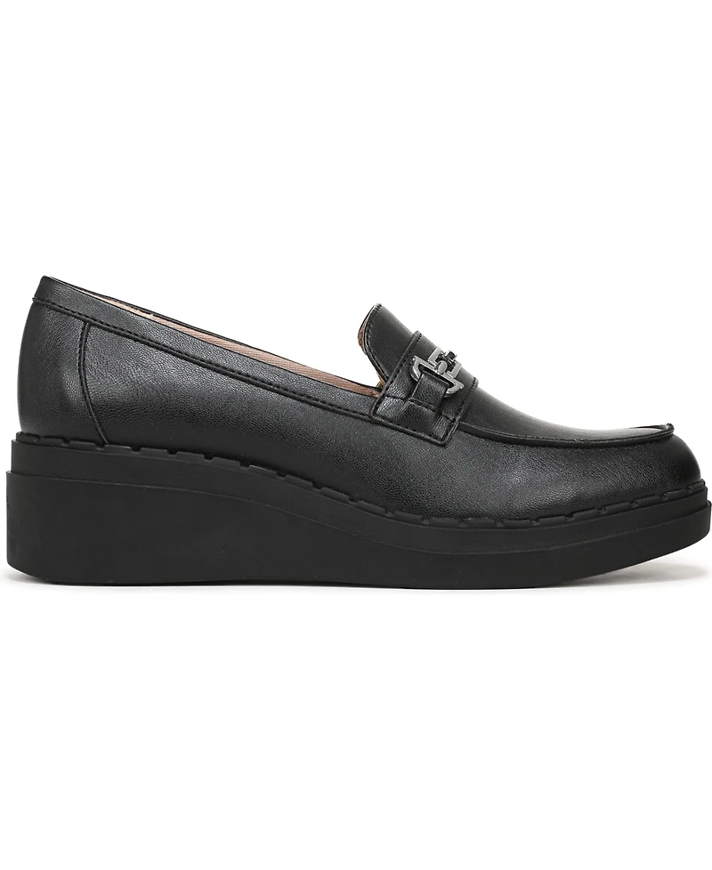 LifeStride Women's Dolce-Bit Wedge Loafer Shoes