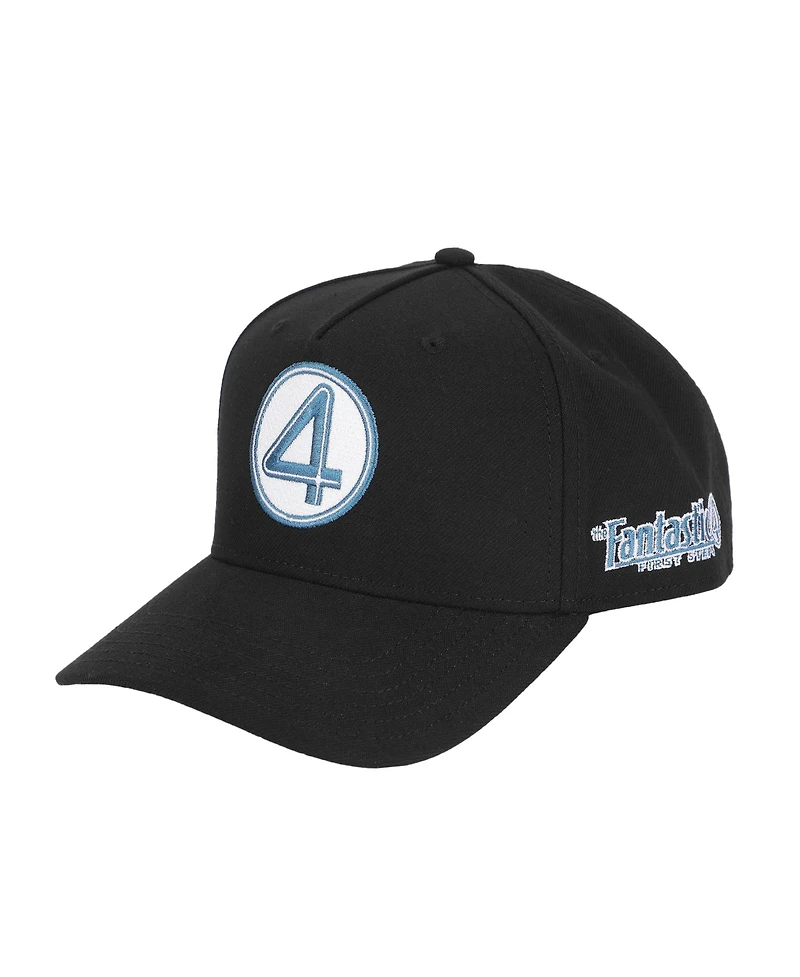Marvel Men's The Fantastic Four: First Steps B104 A-Frame Curved Bill Snapback Hat