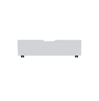 Westwood Design Rowan Modern Wood Storage Drawers in Ash Linen White (Set of 2)
