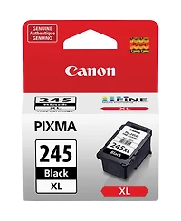 Canon 3 Pack Pg-245 Xl High Capacity Black Ink Cartridge for Select Pixma iP, Mg, Mx, Tr, Ts Series Printers - 12ml