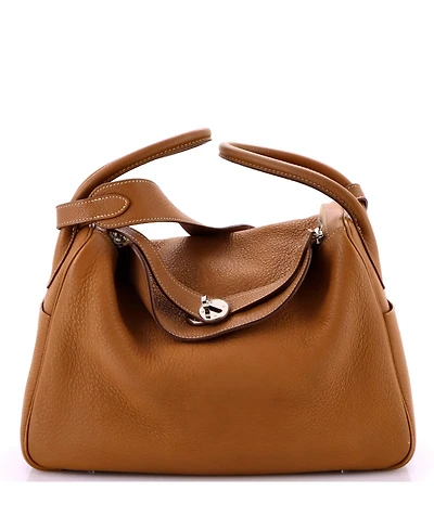 Pre-Owned Hermes 34 Lindy Bag Clemence