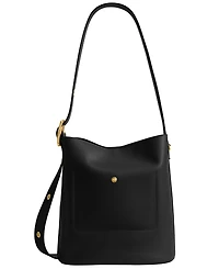 Coach Bleecker Medium Leather Bucket Bag