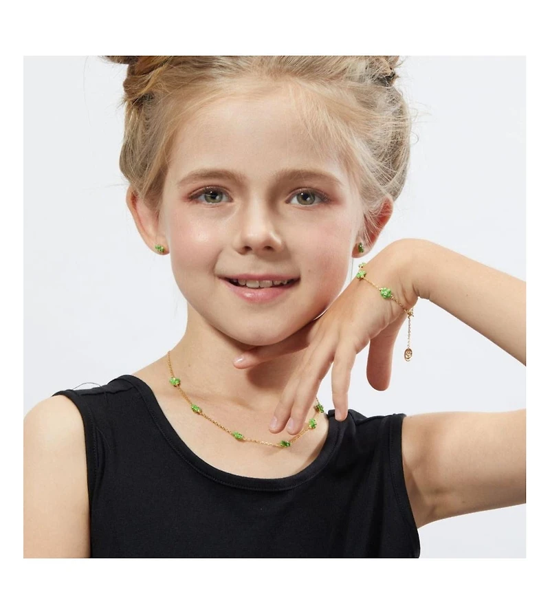 Anna Zuckerman Petit Daisy Green Bracelet