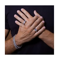 Anna Zuckerman Men's 2.50 Carat Fortuna Wedding Band Platinum
