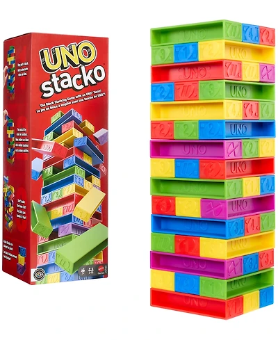 Mattel Uno Stacko Game for Kids and Family