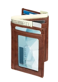 Tommy Hilfiger Men's Magnetic Z-Fold Wallet