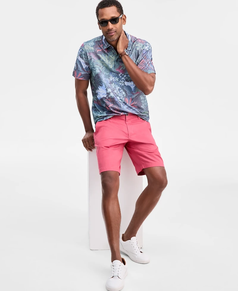 Tommy Bahama Men's Geneva Jungle Printed Polo Shirt