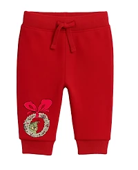 Disney Baby Boys 2-Piece Grinch Merry Grinchmas Long Sleeve Bodysuit and Pants Set