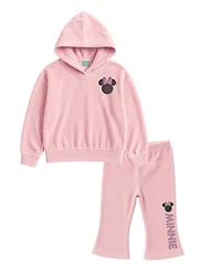 Disney Baby Girls 2-Piece Minnie Top and Pants Set