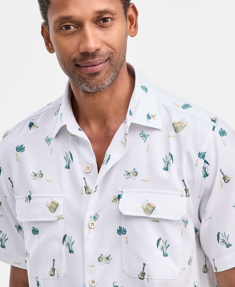 Tommy Bahama Men's Coastal Ease Petite Tropics Printed Shirt