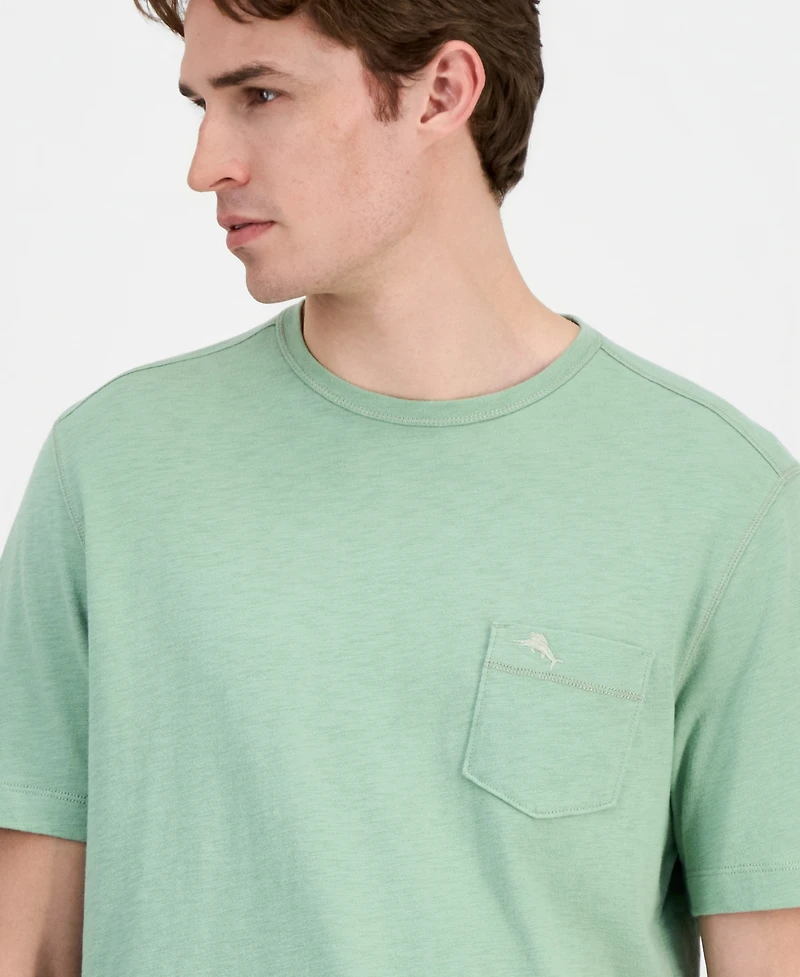Tommy Bahama Men's Short Sleeve Crewneck Pocket Canal T-Shirt