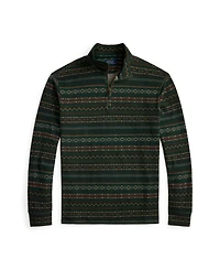Polo Ralph Lauren Men's Big & Tall Estate-Rib Quarter-Zip Pullover Sweater