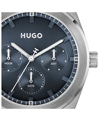 Hugo Boss Men's Bright Sport Quartz Multifunction Stainless Steel Watch, 42mm