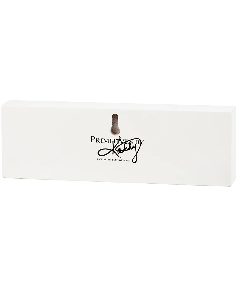 Primitives by Kathy We Are Freaking Merry Block Sign