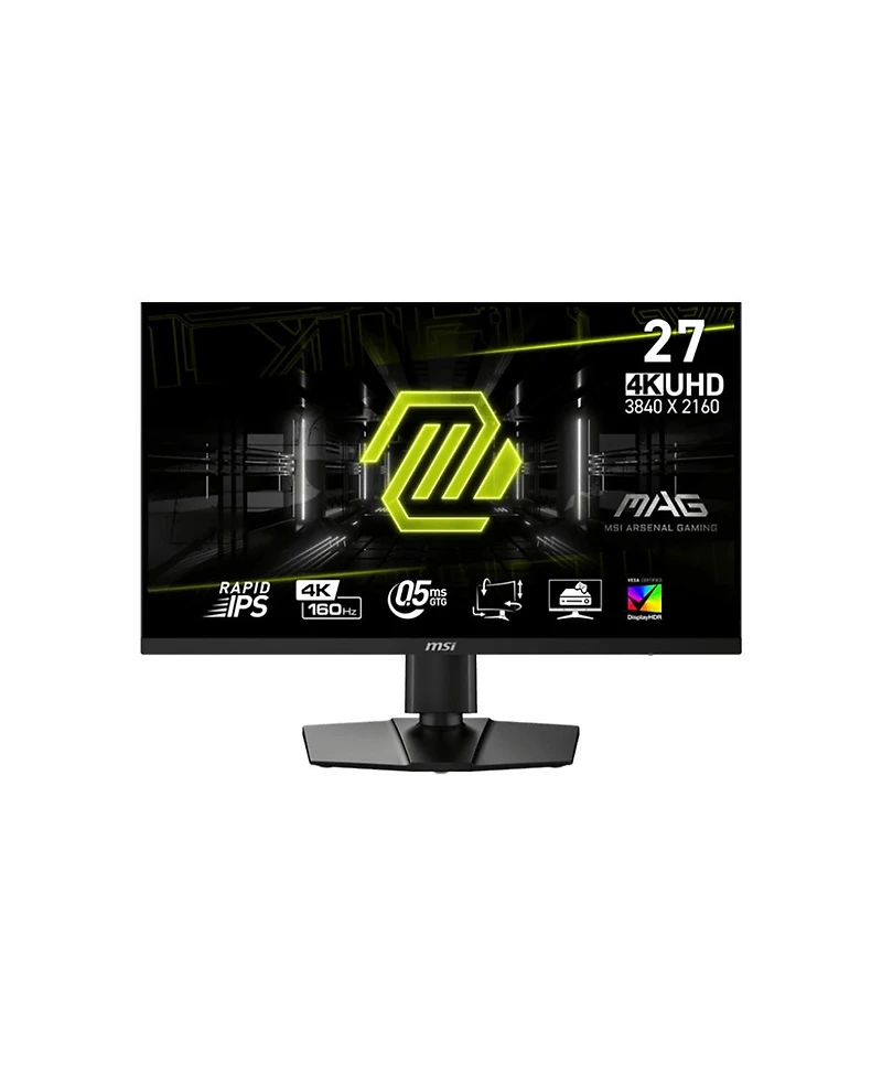 Msi Mag 274UPF E2 27" 16:9 4K Ultra Hd 160Hz Ips Led Gaming Monitor, Metallic Black