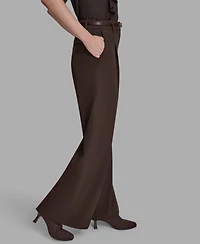 Bcbg Women's Pleated Wide Leg Pants