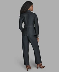 Bcbg Women's Long Sleeve Denim Jacket