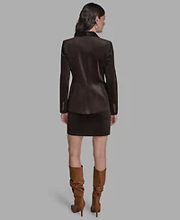 Bcbg Women's Corduroy Double Breasted Jacket