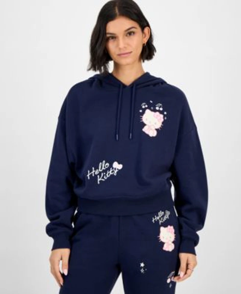Grayson Threads The Label Juniors Hello Kitty Fleece Hoodie Joggers