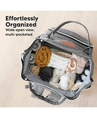 KeaBabies Original Diaper Bag Backpack, Multi-Functional Baby Bags with Changing Pad