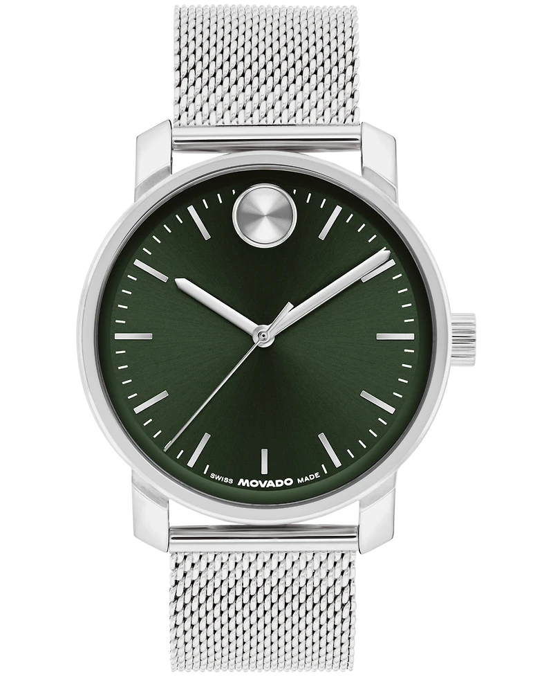 Movado Men's Bold Access Swiss Quartz Stainless Steel Watch