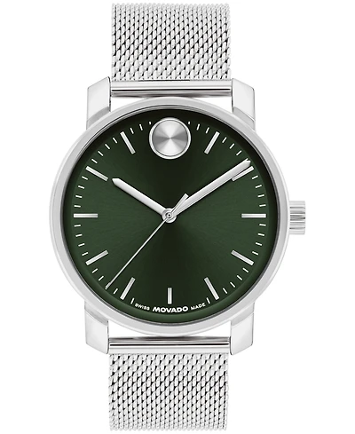 Movado Men's Bold Access Swiss Quartz Stainless Steel Watch