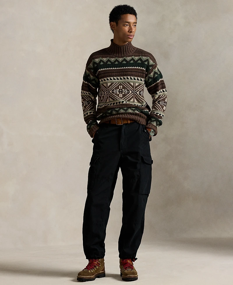 Polo Ralph Lauren Men's Geometric Pattern Long Sleeve Sweater