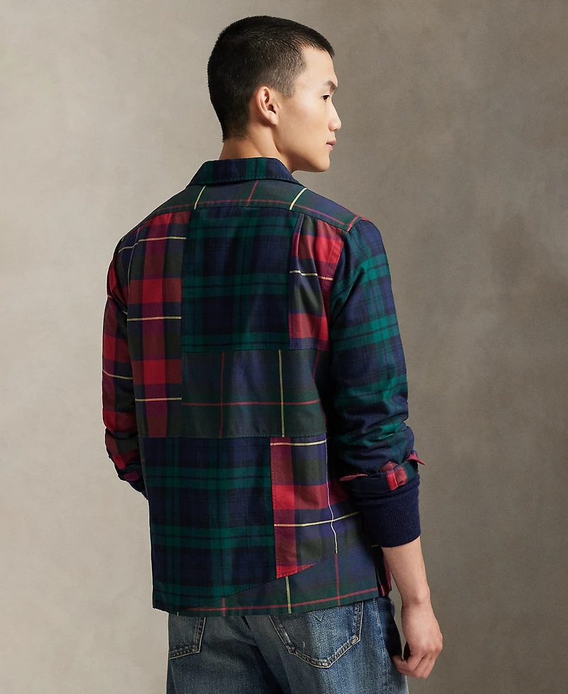 Polo Ralph Lauren Men's Patchwork Oxford Camp Shirt