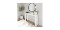 Solid Wooden Modern Accent Console Table / Sofa Table in Wood Finish