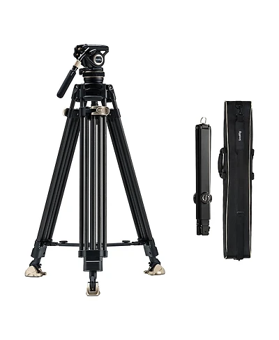 SmallRig FreeBlazer Ad-100 3-Section Heavy-Duty Carbon Fiber Tripod Kit with Ground Spreader
