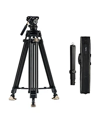 SmallRig FreeBlazer Ad-100 3-Section Heavy-Duty Carbon Fiber Tripod Kit with Ground Spreader