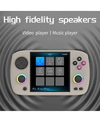 Aivuidbs Portable Retro Game Console with Rgb Lights and 5000 Built In Games