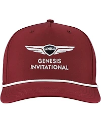 Ahead Men's Maroon Genesis Invitational Alto Rope Tech Adjustable Hat