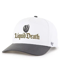 '47 Brand Men's White Nascar Liquid Death Triple Hit Two-Tone Hitch Adjustable Hat