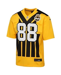 Nike Big Boys and Girls Pat Freiermuth Gold Pittsburgh Steelers Alternate 1933 Throwback Game Jersey