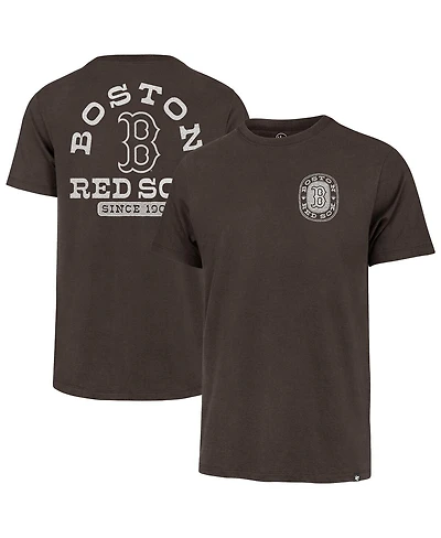 '47 Brand Men's Brown Boston Red Sox Back Canyon Franklin T-Shirt