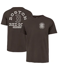 '47 Brand Men's Brown Boston Red Sox Back Canyon Franklin T-Shirt