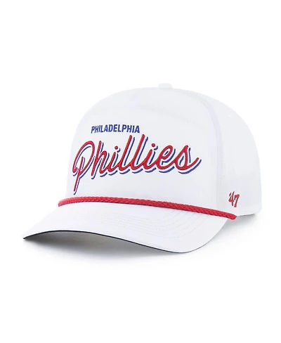 '47 Brand Men's White Philadelphia Phillies Brrr Fairway Hitch Adjustable Hat
