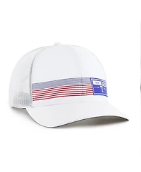 '47 Brand Men's White Texas Rangers Rangefinder Brrr Trucker Adjustable Hat