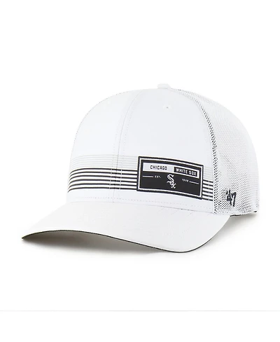 '47 Brand Men's White Chicago White Sox Rangefinder Brrr Trucker Adjustable Hat