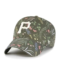 '47 Brand Women's Olive Pittsburgh Pirates Moss Verbena Clean Up Adjustable Hat