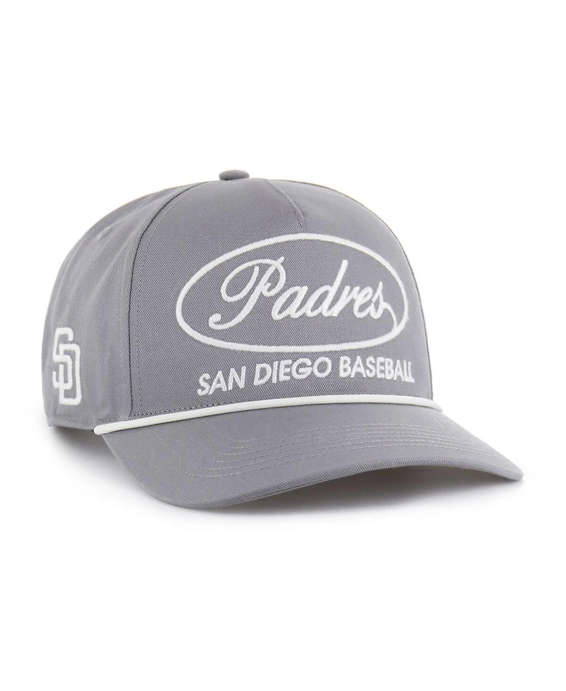 '47 Brand Men's Gray San Diego Padres Foundational Hitch Adjustable Hat