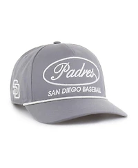 '47 Brand Men's Gray San Diego Padres Foundational Hitch Adjustable Hat