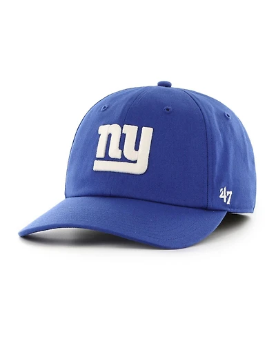 '47 Brand Men's Royal New York Giants Foundational Franchise Fitted Hat