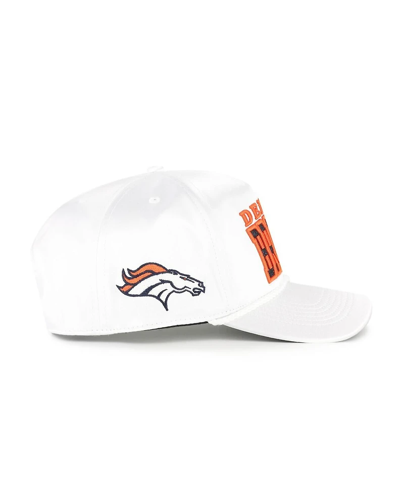 '47 Brand Women's White Denver Broncos Outspoken Hitch Adjustable Hat