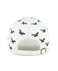 '47 Brand Men's and Women's White Philadelphia Eagles Confetti Clean Up Adjustable Hat